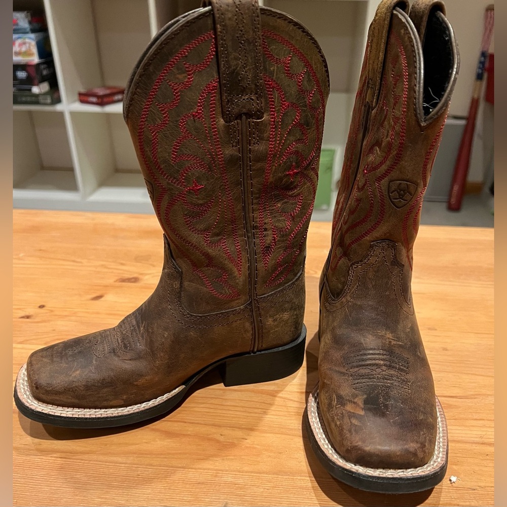COPY - Little boys brown cowboy boots